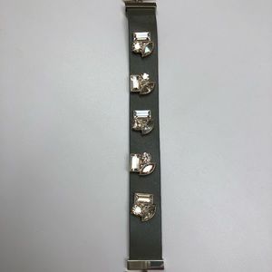 Chico’s Hunter Green Leather Bracelet